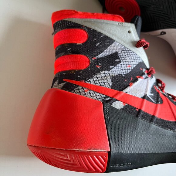 Nike Hyperdunks Mens Basketball Shoes Black Size 8 - Picture 3 of 16